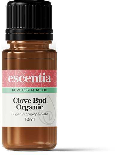 ESCENTIA - Clove Bud Organic Essential Oil - 10ml | One Life Health