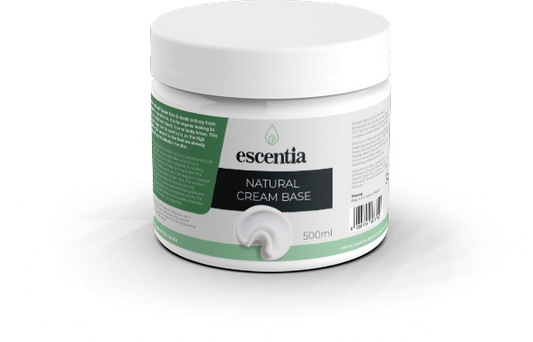ESCENTIA - Natural Cream Base - 500ml | One Life Health