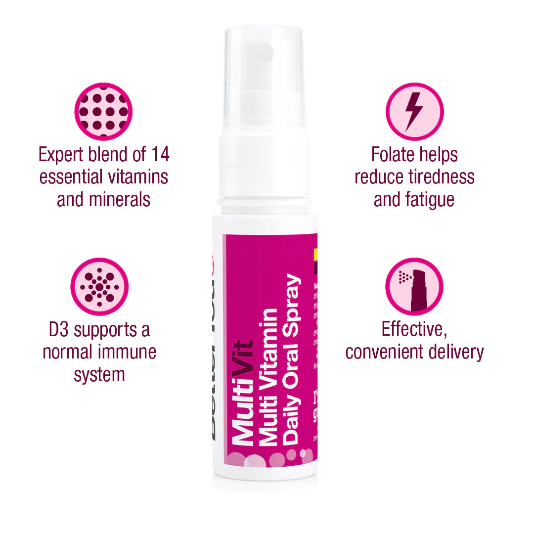 BETTER YOU - MultiVitamin Oral Spray 25ml | One Life Health