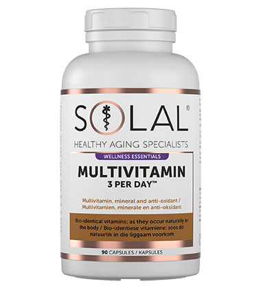 SOLAL - Multivitamin 3 Per Day - 90 Capsules | One Life Health