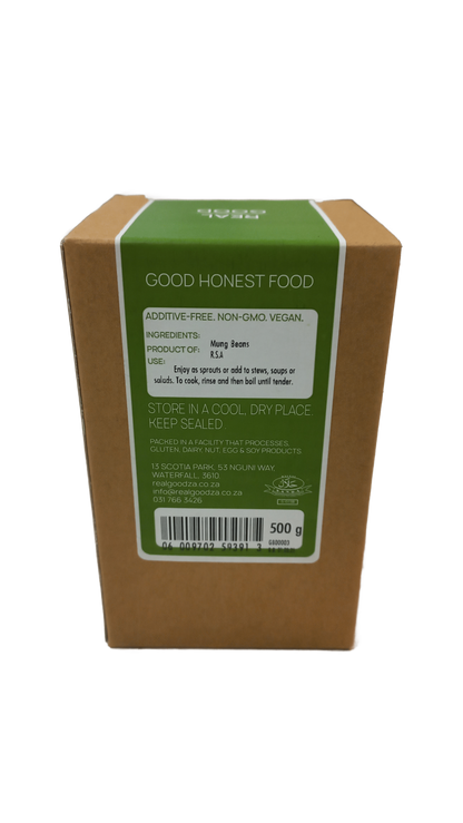 REAL GOOD - Mung Beans - 500g | One Life Health