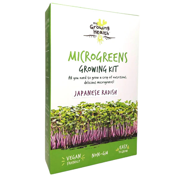 MY GROWING HEALTH - Japanese Radish Microgreens Kit | One Life Health