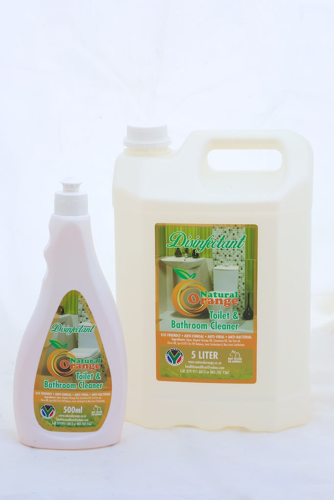 NATURAL ORANGE - Toilet & Bathroom Cleaner - 500ml | One Life Health