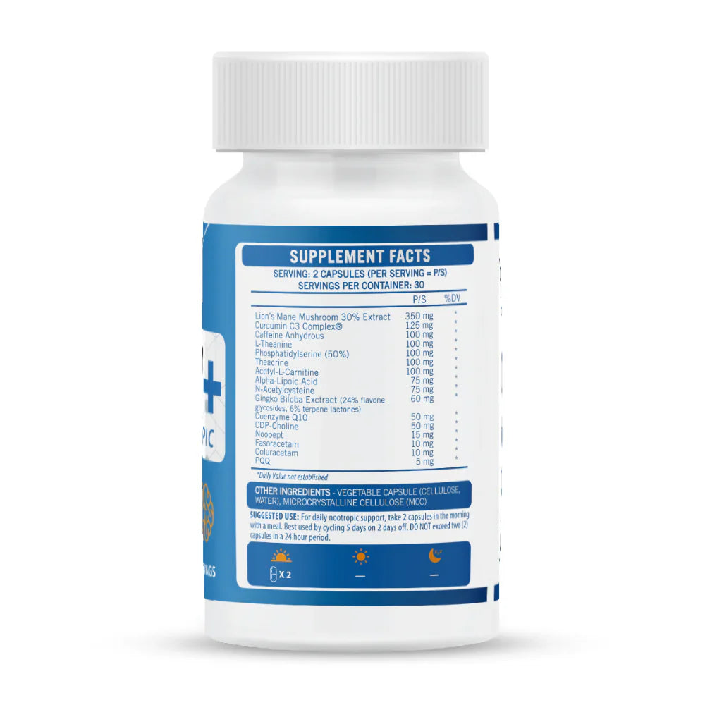 NEUROACTIVE - Neuro Day Plus - 60 Veg Capsules | One Life Health