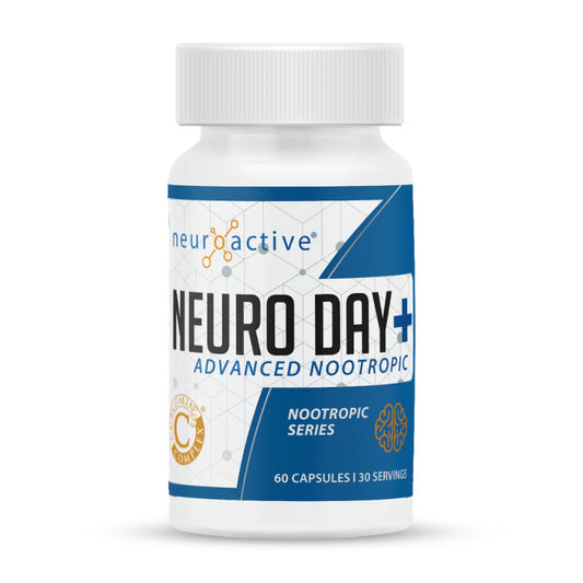 NEUROACTIVE - Neuro Day Plus - 60 Veg Capsules | One Life Health