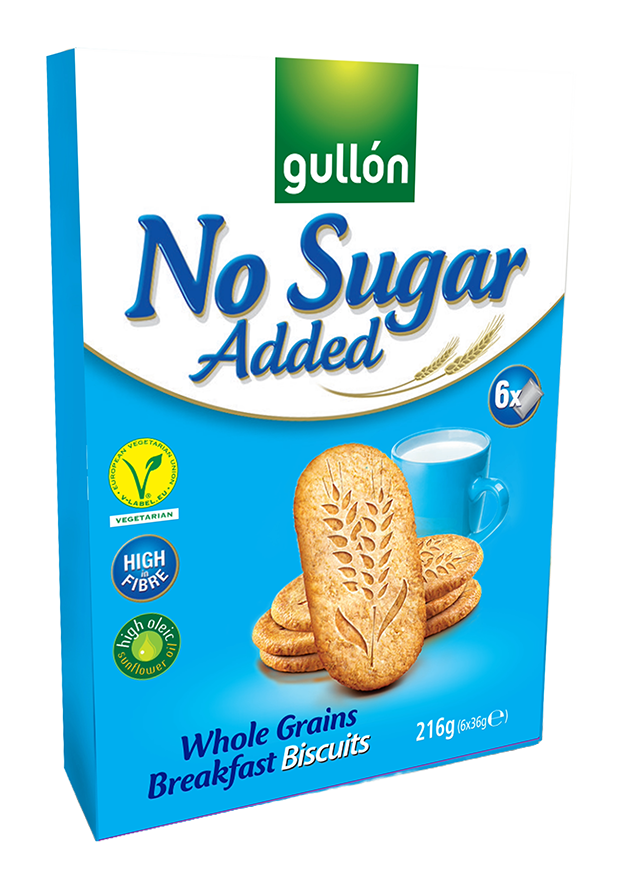 GULLON - Whole Grains Breakfast Biscuits No Added Sugar - 220g | One Life Health
