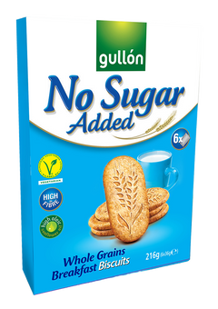GULLON - Whole Grains Breakfast Biscuits No Added Sugar - 220g