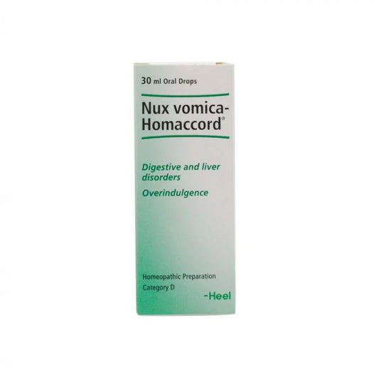 HEEL - Nux vomica-Homaccord Oral Drops - 30ml | One Life Health