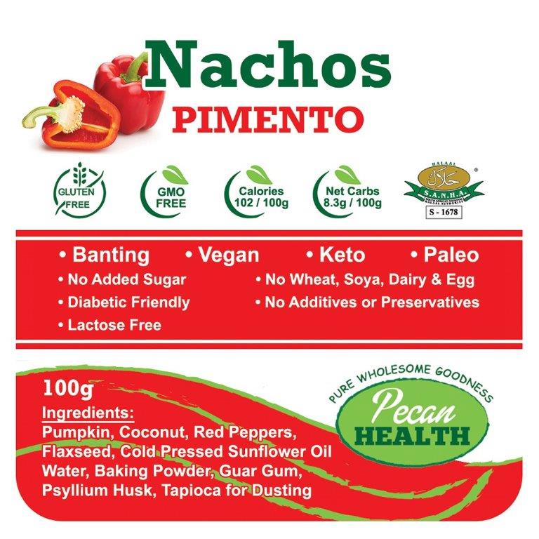 PECAN HEALTH - Nachos Pimento - 100g | One Life Health