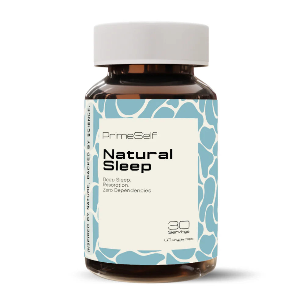PRIMESELF - Natural Sleep - 60 Veg Capsules | One Life Health