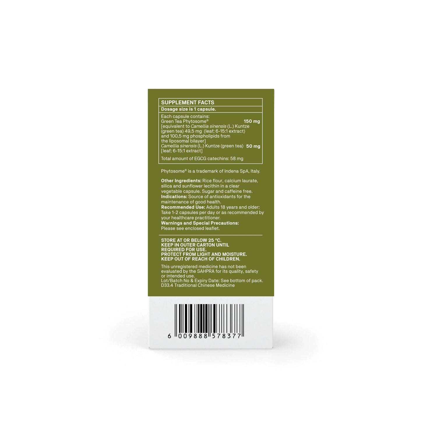 NATROCEUTICS® SA - Green Tea Bioactive - 60 Capsules