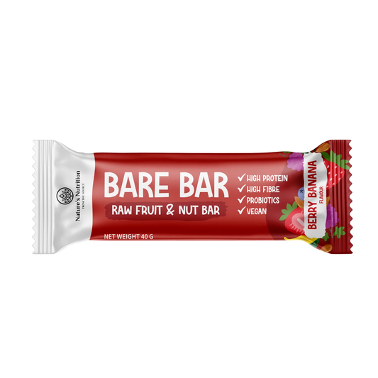 NATURE'S NUTRITION - Bare Bar Berry Banana - 40g | One Life Health