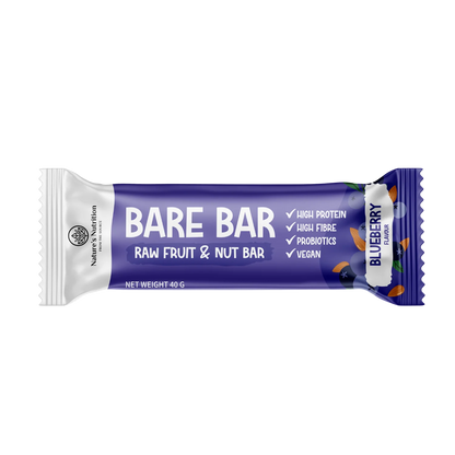 NATURE'S NUTRITION - Bare Bar Blueberry - 40g | One Life Health