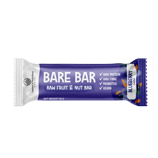 NATURE'S NUTRITION - Bare Bar Blueberry - 40g | One Life Health