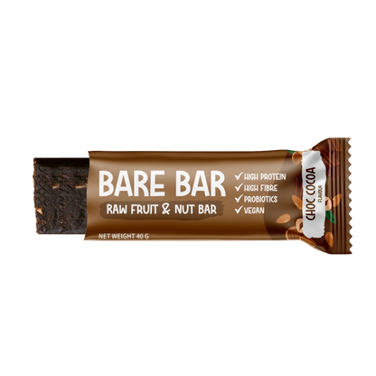 NATURE'S NUTRITION - Bare Bar Choc Cocoa - 40g | One Life Health