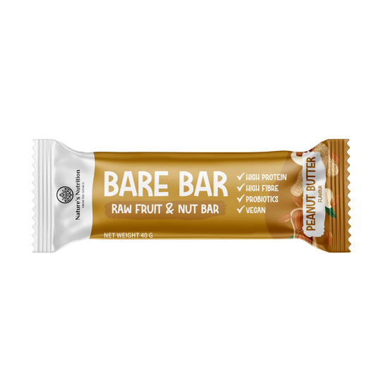NATURE'S NUTRITION - Bare Bar Peanut Butter - 40g | One Life Health