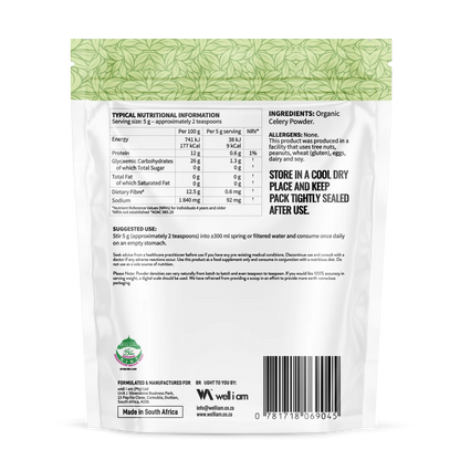 REMEDY GREENS - Super Celery 240g | One Life Health