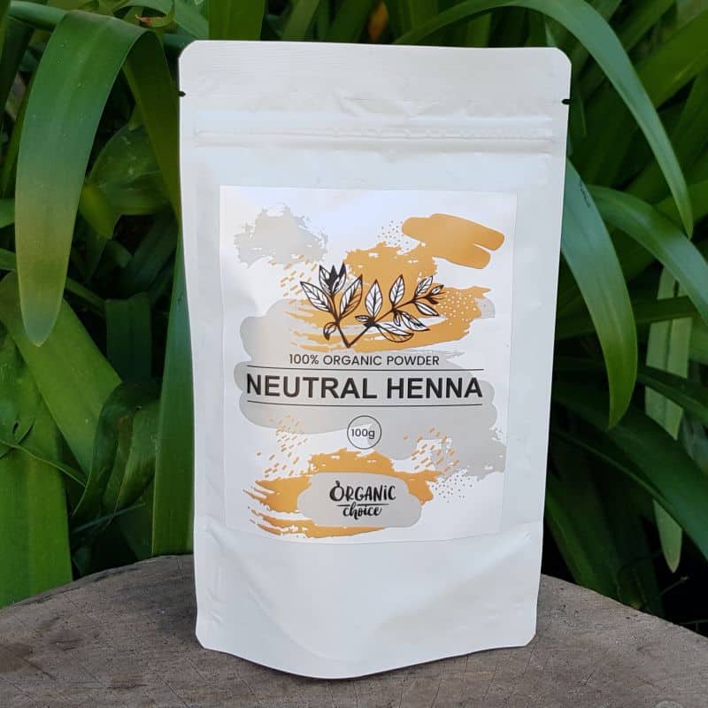 ORGANIC CHOICE - Neutral Henna Powder - 100g | One Life Health