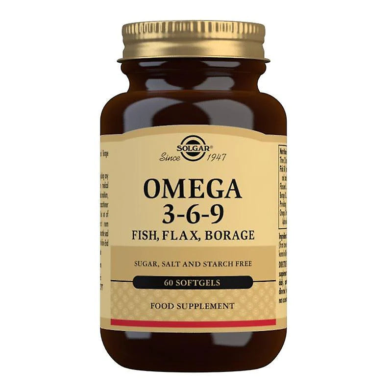 SOLGAR - Omega 3-6-9 - 60 Softgels | One Life Health
