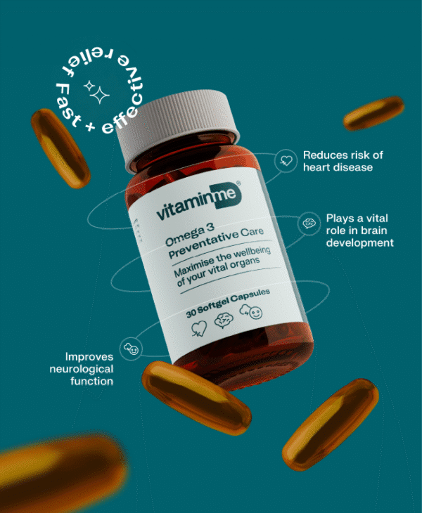 VitaminMe - Omega 3 Preventative Care - 30 Softgels