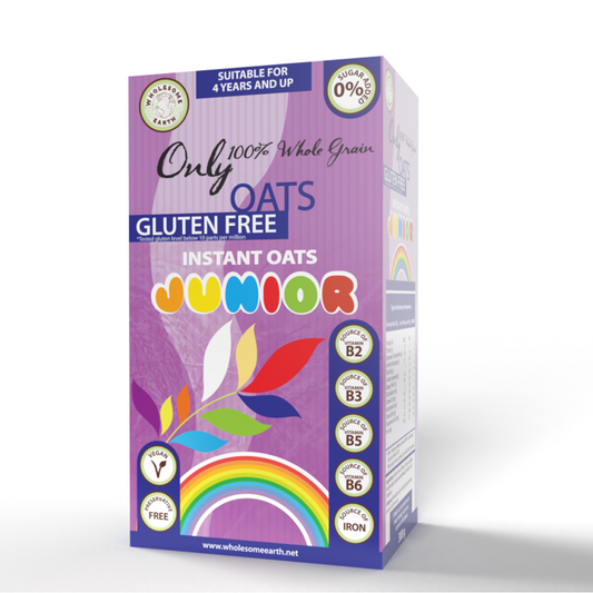 WHOLESOME EARTH - Junior Instant Oats Gluten Free - 500g | One Life Health