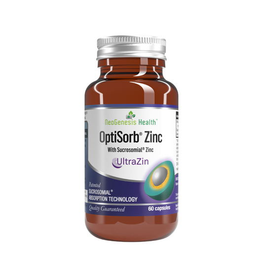 NEOGENESIS HEALTH - OptiSorb Zinc - 60 Capsules | One Life Health