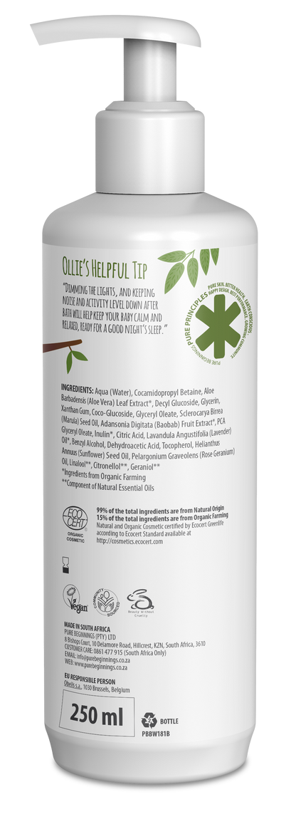 PURE BEGINNINGS - Baby Wash & Shampoo - 250ml | One Life Health