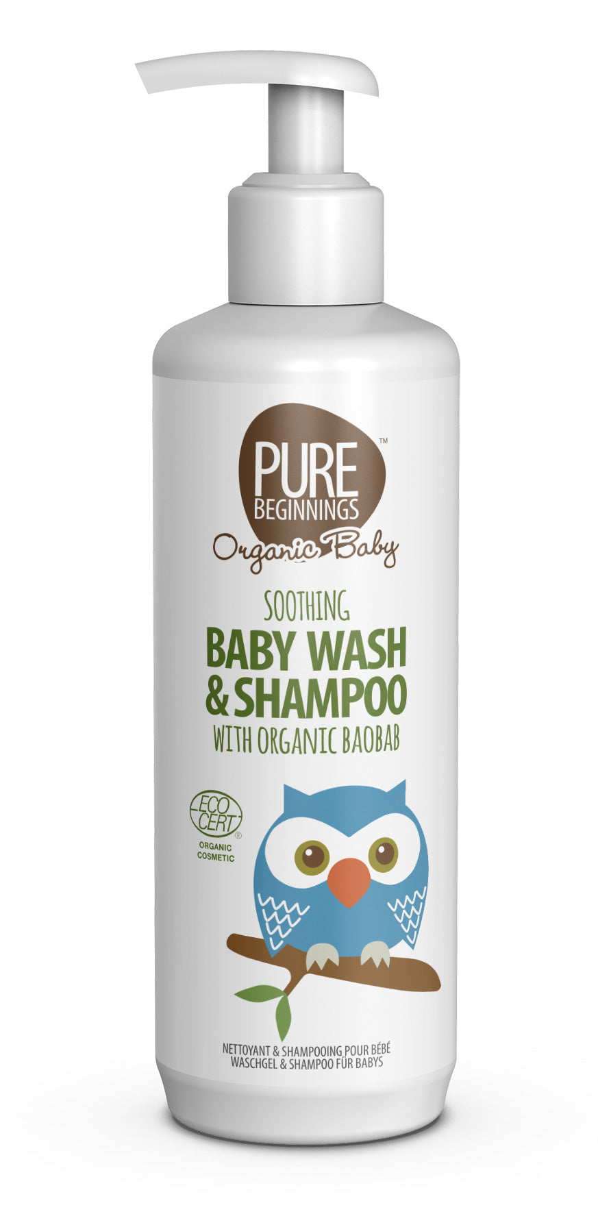 PURE BEGINNINGS - Baby Wash & Shampoo - 250ml | One Life Health