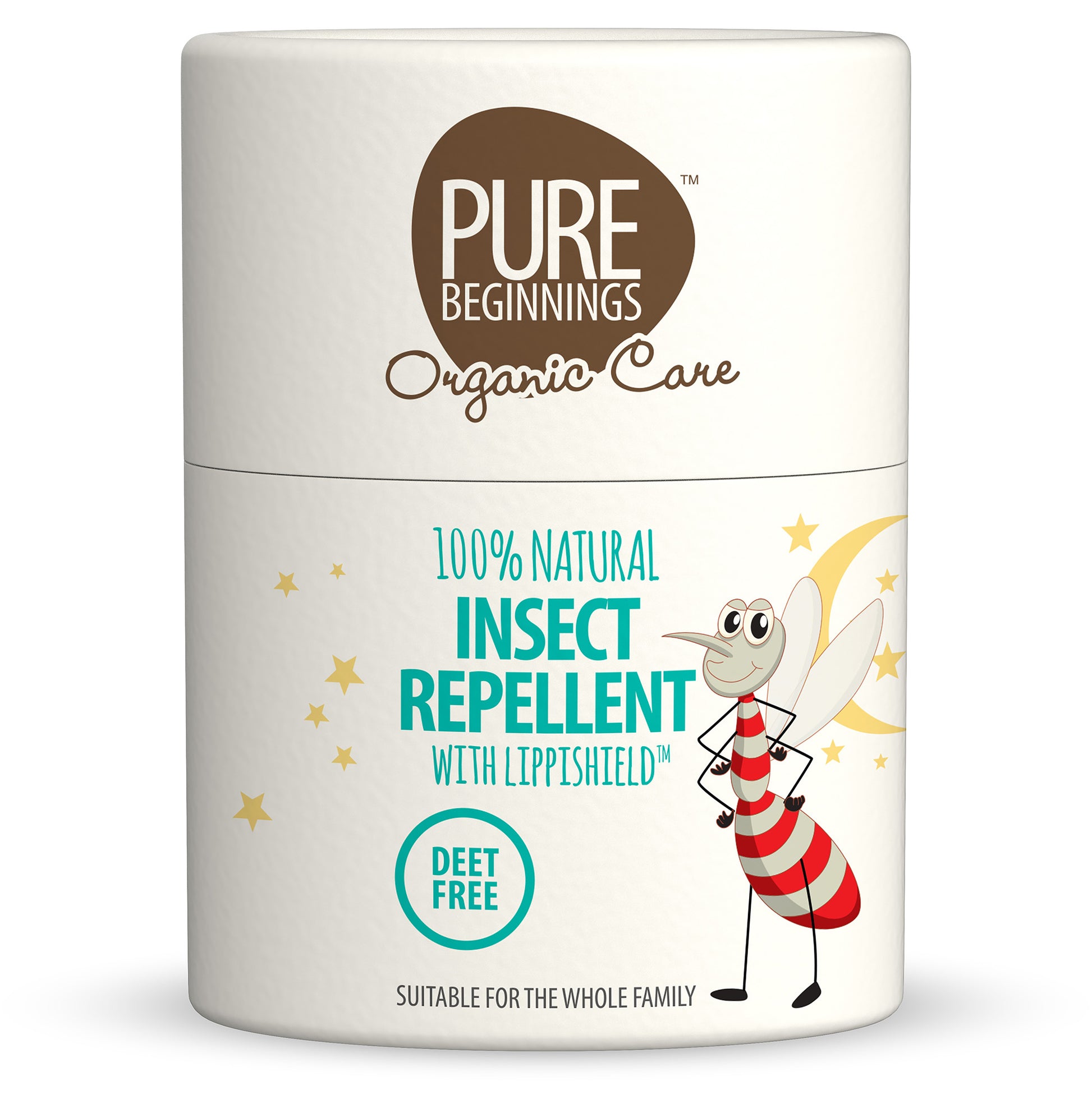 PURE BEGINNINGS - Insect Repellent with Lippishield - 25g Stick | One Life Health