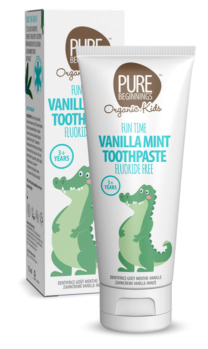 PURE BEGINNINGS - Vanilla Mint Toothpaste - 75ml | One Life Health