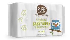 PURE BEGINNINGS - Baby Wipes - 64 Pack