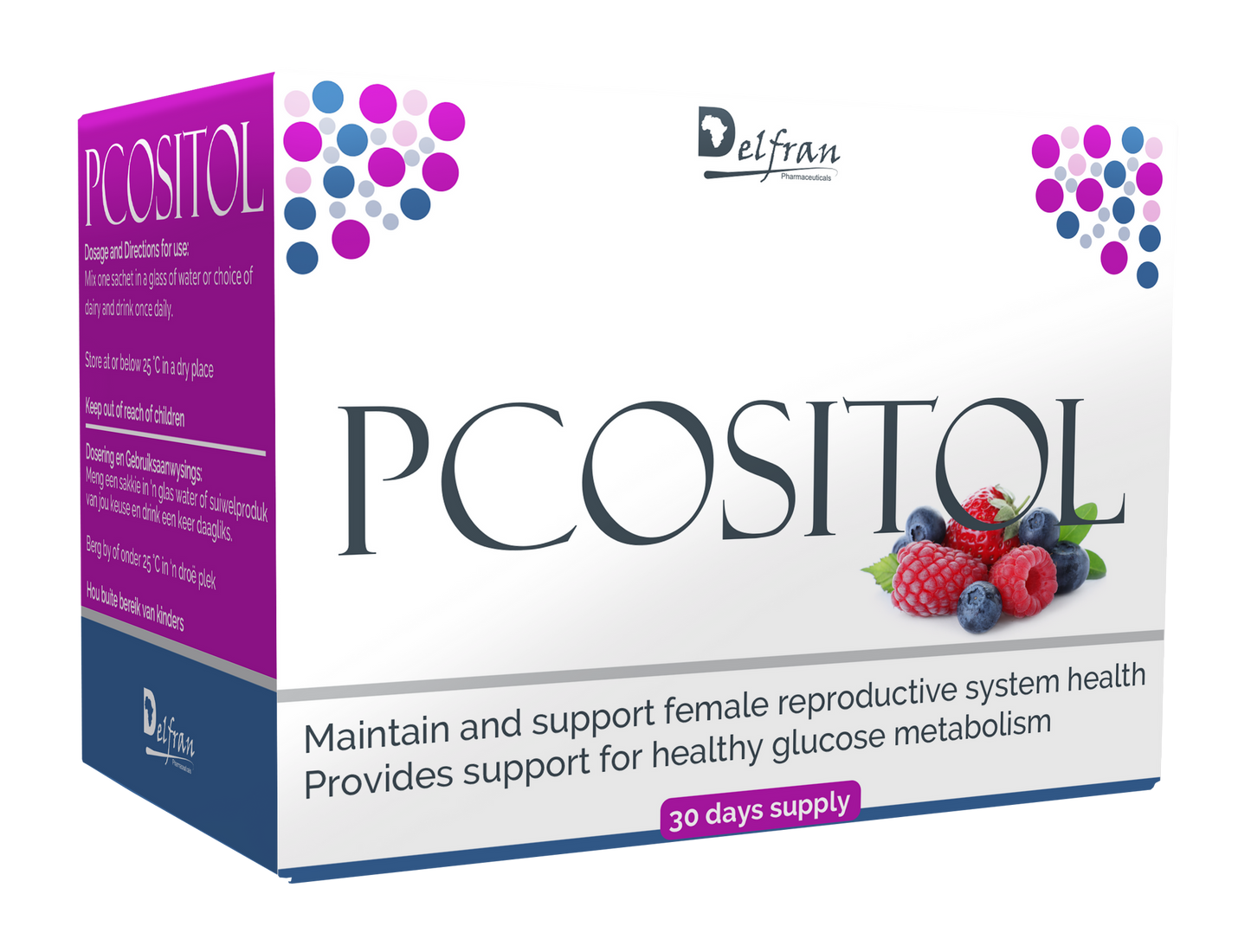 DELFRAN - Pcositol - 30 Sachets