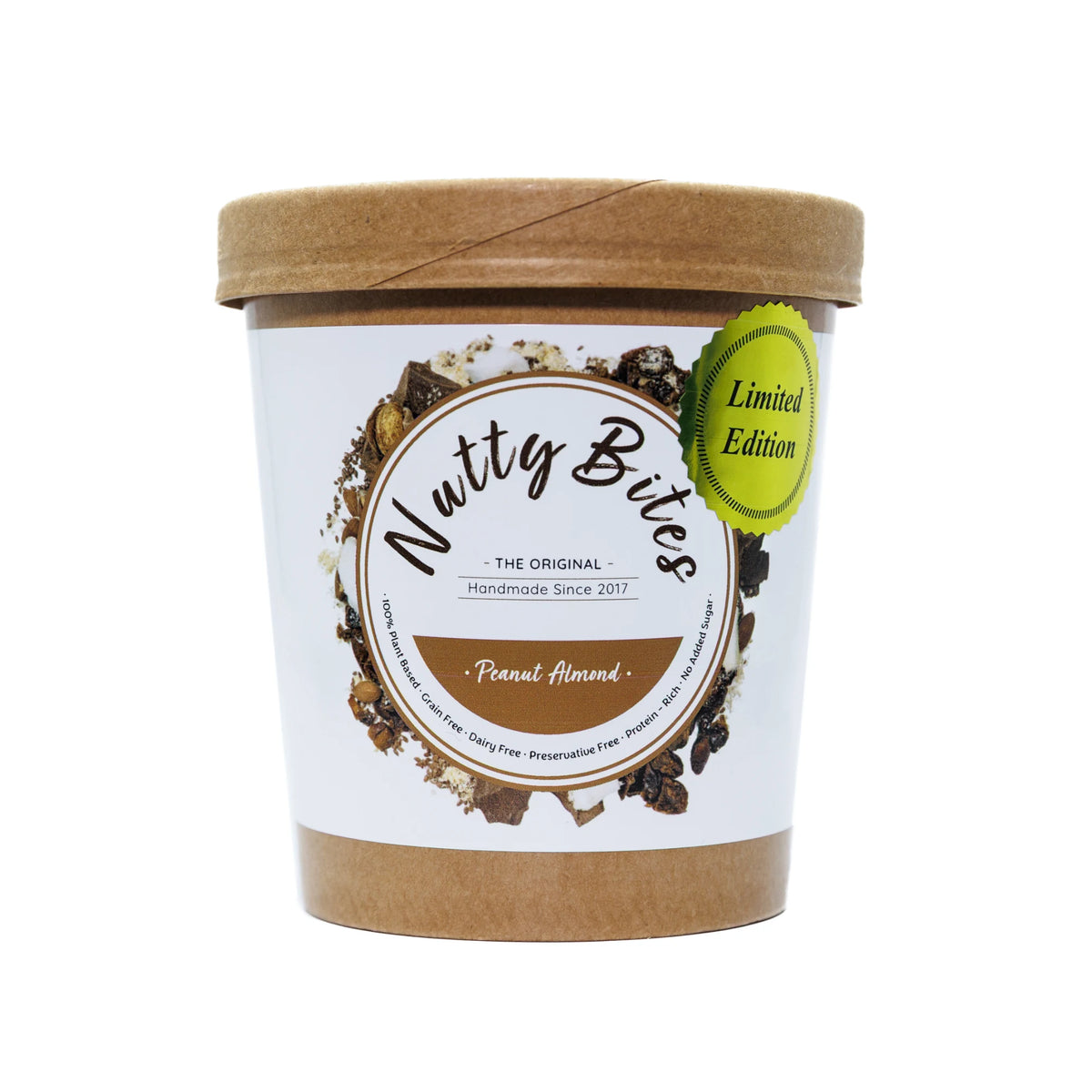 NUTTY BARS - Nutty Bites Peanut Almond - 20 Bites | One Life Health