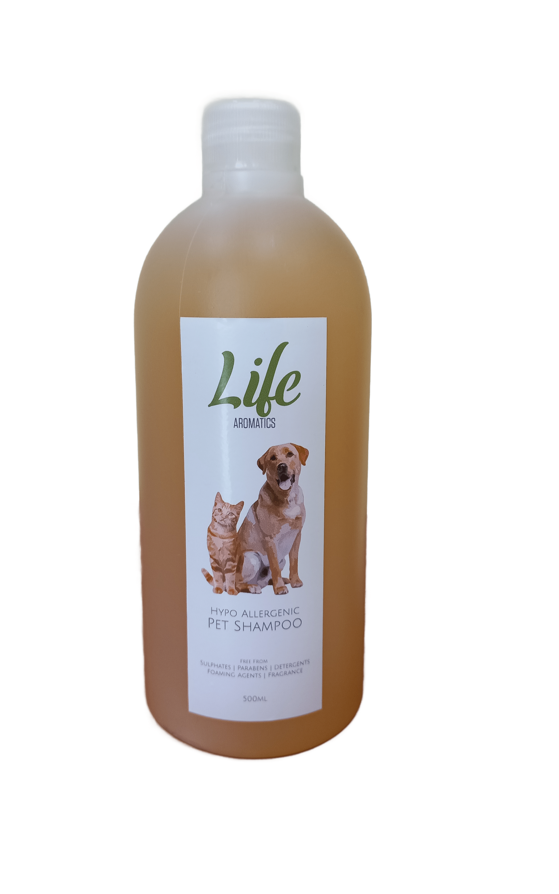 LIFE AROMATICS - Hypo Allergenic Pet Shampoo - 500ml | One Life Health
