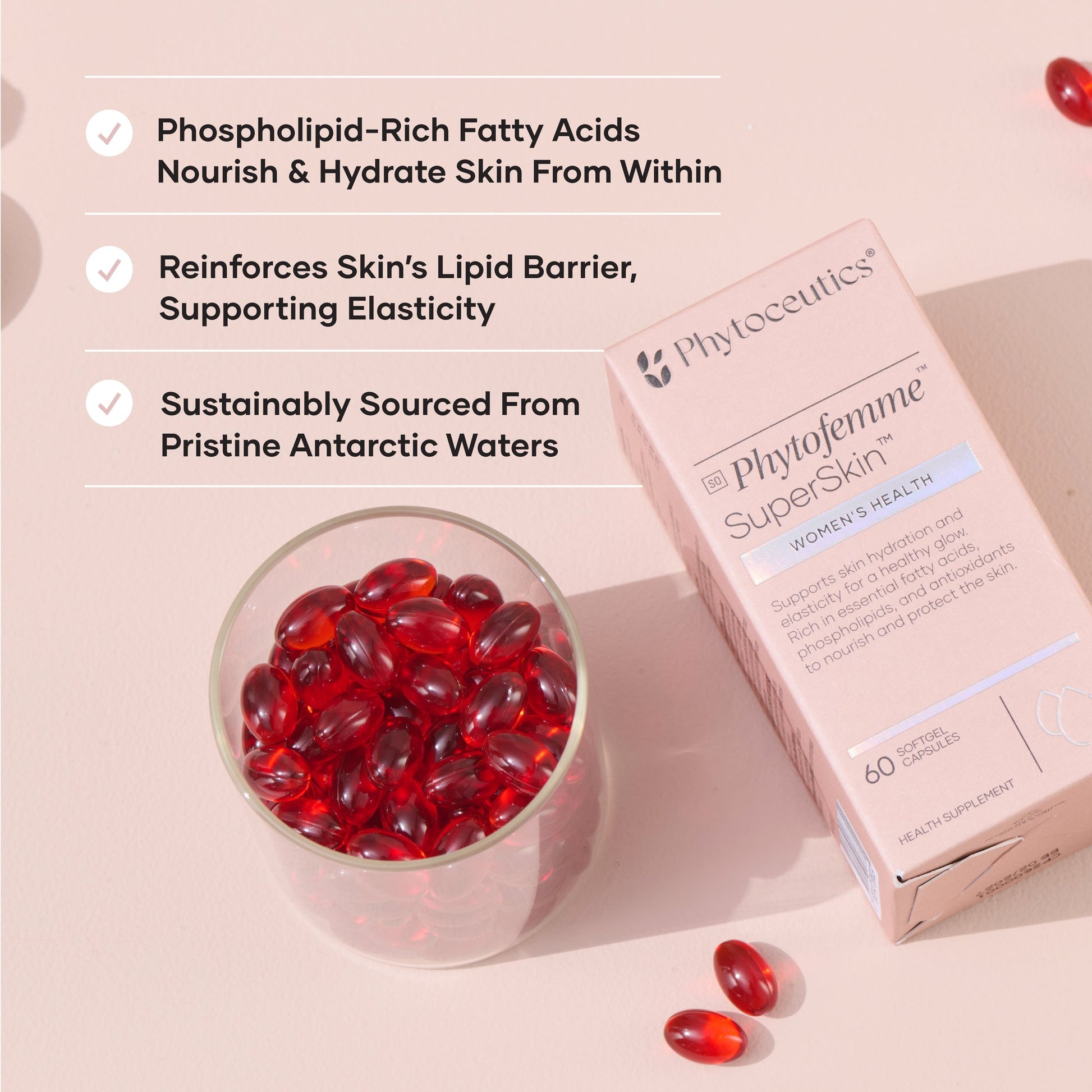 PHYTOCEUTICS - Phytofemme™ SuperSkin™ - 60 Softgels