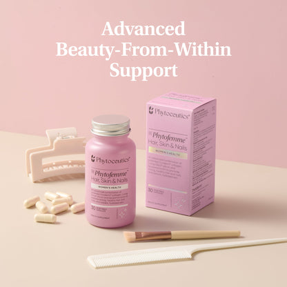 PHYTOCEUTICS - Phytofemme™ Hair, Skin & Nails - 30 Veg Capsules | One Life Health