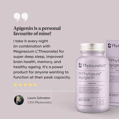 PHYTOCEUTICS - Phytopure® Apigenin - 60 Veg Capsules