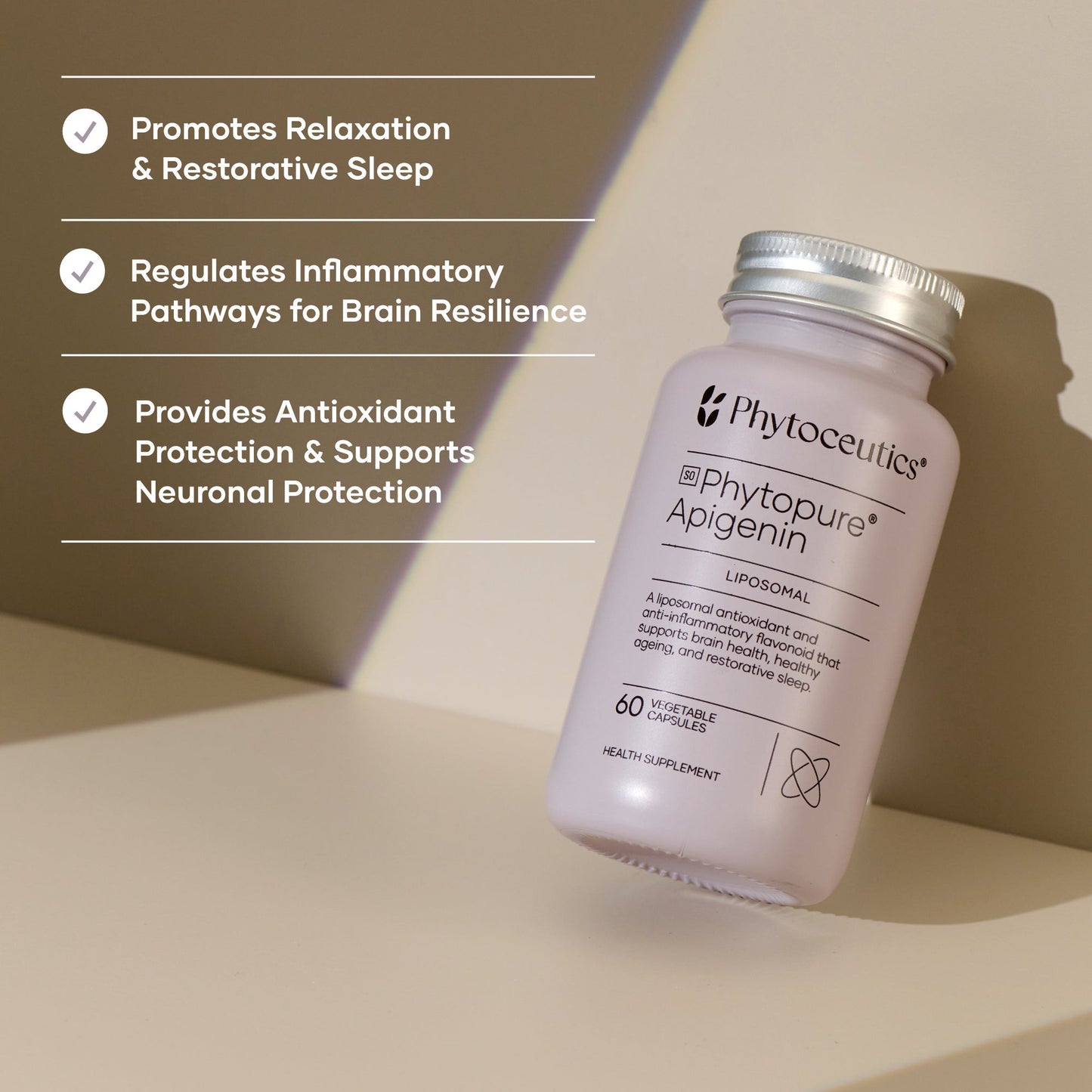 PHYTOCEUTICS - Phytopure® Apigenin - 60 Veg Capsules