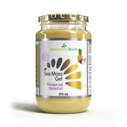 NEOGENESIS HEALTH - Sea Moss Gel Passionfruit and Pineapple - 375ml | One Life Health