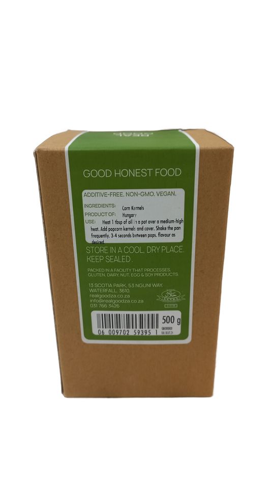 REAL GOOD - Popcorn - 500g | One Life Health