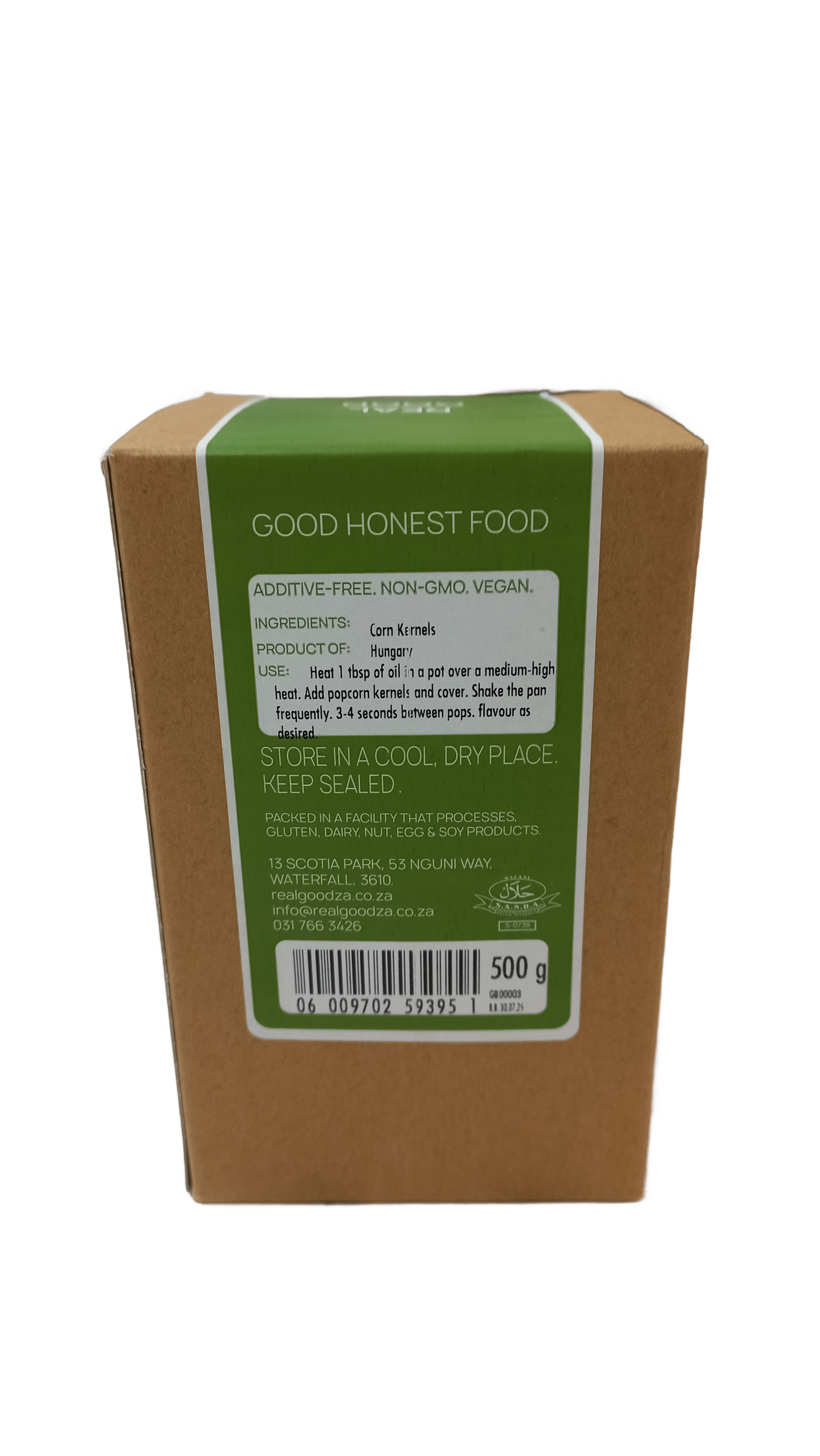REAL GOOD - Popcorn - 500g | One Life Health
