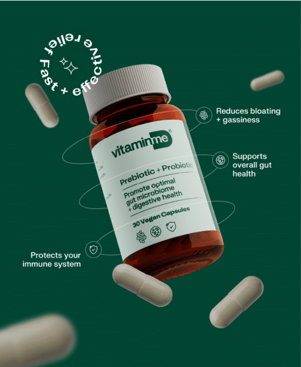 VitaminMe - Prebiotic + Probiotic - 30 Veg Capsules