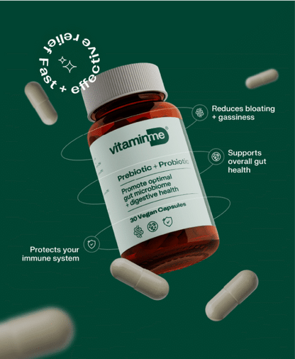 VitaminMe - Prebiotic + Probiotic - 30 Veg Capsules