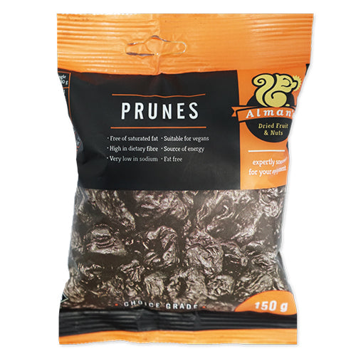 ALMANS - Dried Prunes - 150g | One Life Health