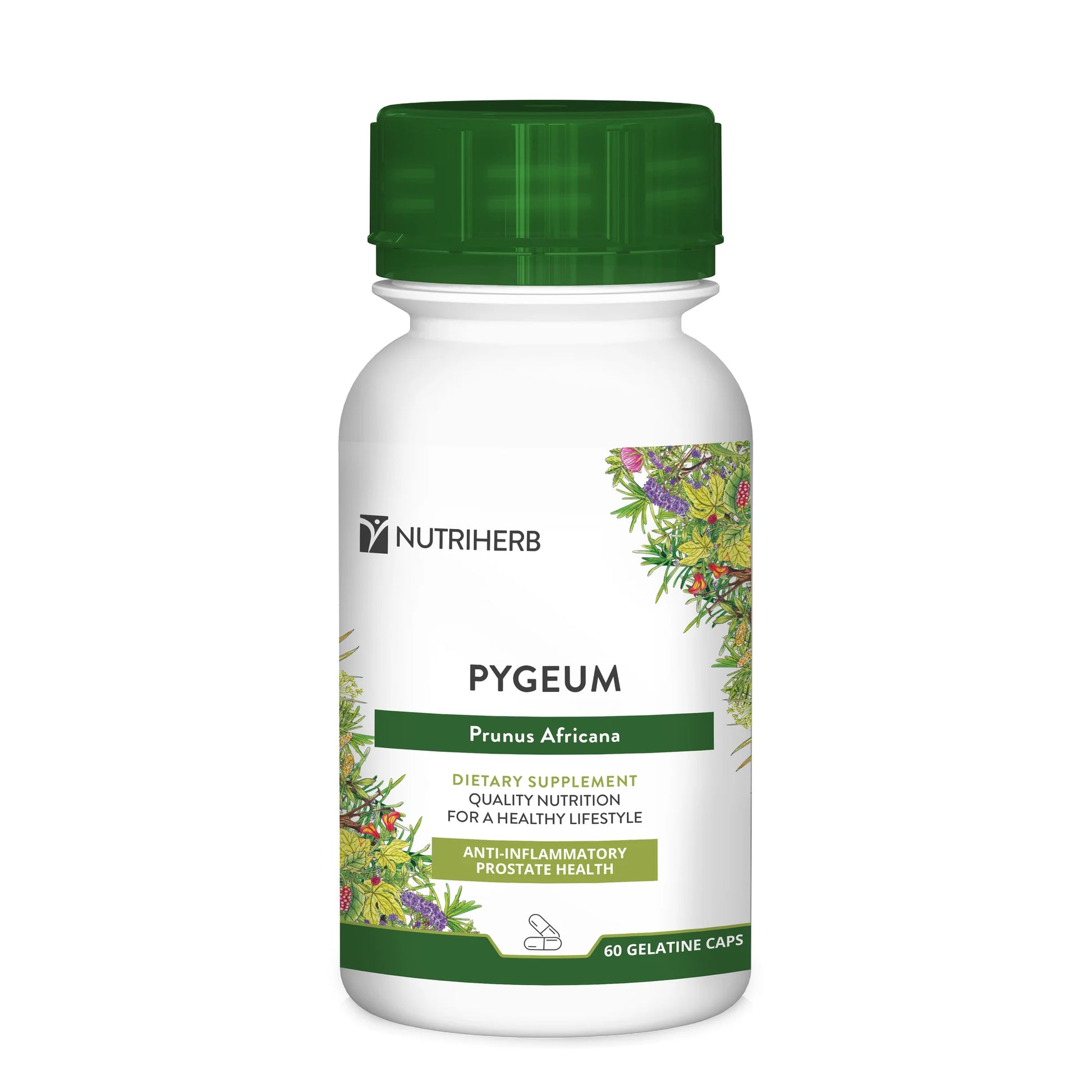 NUTRIHERB - Pygeum 60 Capsules | One Life Health