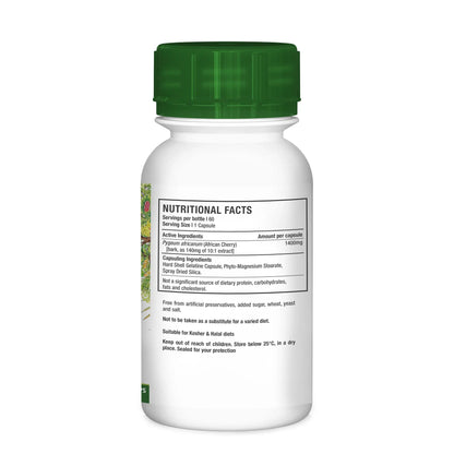 NUTRIHERB - Pygeum 60 Capsules | One Life Health