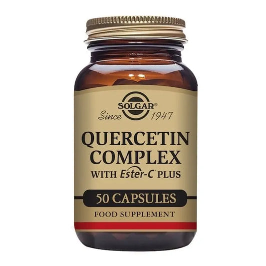 SOLGAR - Quercetin Complex with Ester-C Plus – 50 Vegetable Capsules | One Life Health