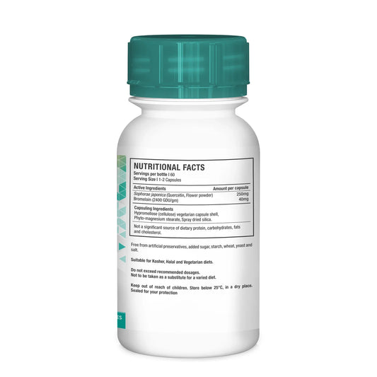 NUTRILIFE - Quercetin - 60 Veg Capsules | One Life Health