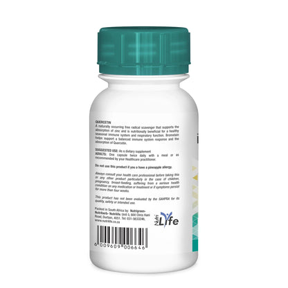 NUTRILIFE - Quercetin - 60 Veg Capsules | One Life Health