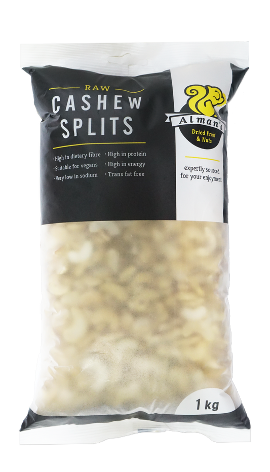 ALMANS - Cashews Split Raw - 1kg | One Life Health